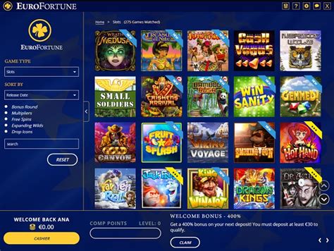 Eurofortune online casino Venezuela